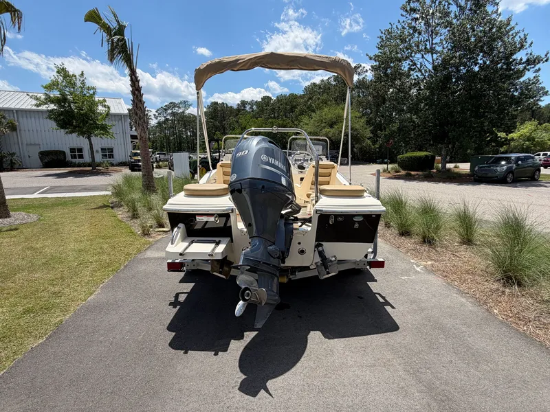 Slide: The Image of 2019 Scout 175 Sport Dorado boat with Yamaha outboard motor. - 3