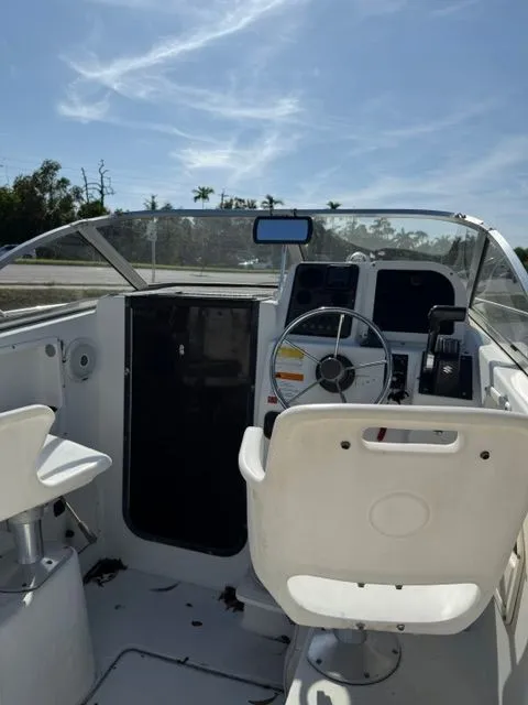 Slide: The Image of Interior of a 2000 Hydrosport 2100 WA boat. - 3