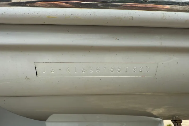 Slide: The Image of Hull identification number on a 2020 Crownline Eclipse E235 boat. - 43