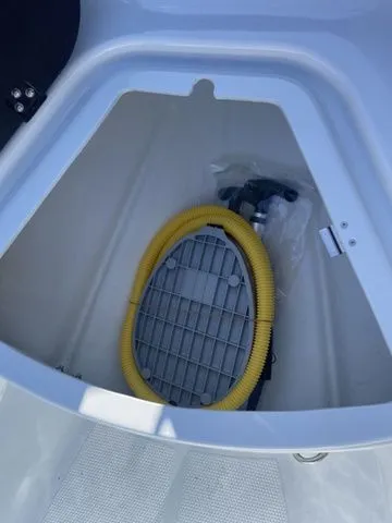 Slide: The Image of Storage compartment in Zodiac Boats Open 4.2, 2026 model. - 11