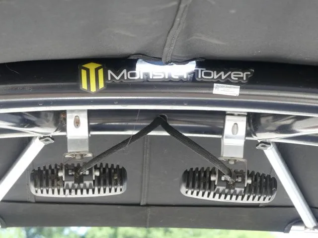 Slide: The Image of Monster Tower on Stingray 201 DS boat, year 2020. - 33