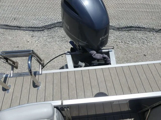 Slide: The Image of 2016 Sylvan 8522 Cruise boat with Yamaha 150 engine. - 13
