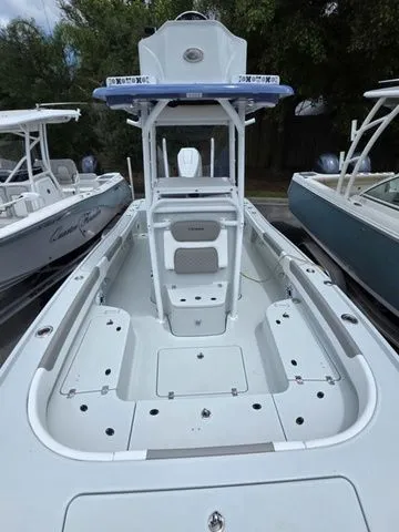 Slide: The Image of 2025 Caymas 26 HB boat, spacious deck, modern features. - 10