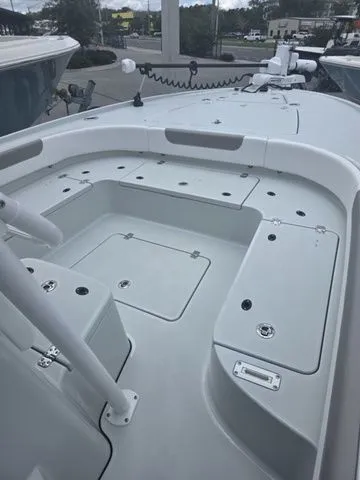 Slide: The Image of Interior view of Caymas 26 HB boat, model year 2025. - 40