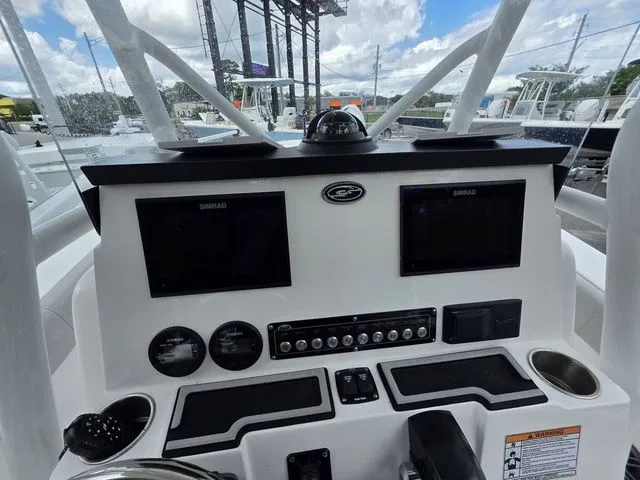 Slide: The Image of Dashboard of 2023 Sea Fox 228 Commander with modern instruments. - 13