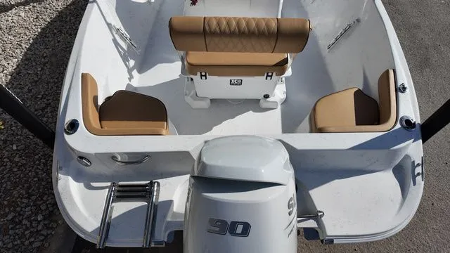 Slide: The Image of ALK2 Powerboats 18CRS 2026 with 90 HP engine, interior view. - 12