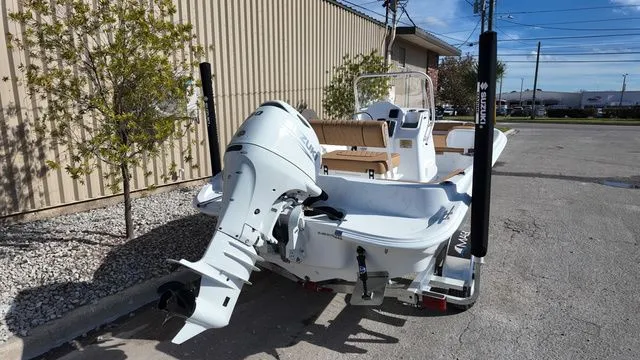 Slide: The Image of ALK2 Powerboats 18CRS 2026 with outboard motor on trailer. - 4