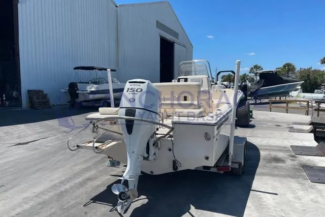 The Image of 2017 Grady-White 180 Sportfisher boat with outboard motor. - 2