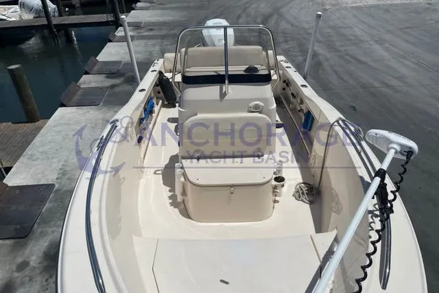 Slide: The Image of 2017 Grady-White 180 Sportfisher at dock, interior view. - 6