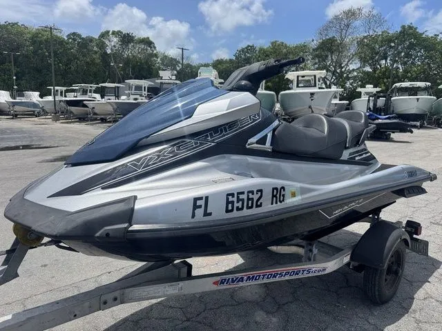 Slide: The Image of 2016 Yamaha WaveRunner VX Cruiser parked on trailer outdoors. - 5