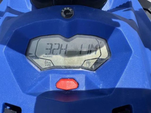 Slide: The Image of 2023 Sea-Doo Spark Trixx display showing mileage and speed. - 11