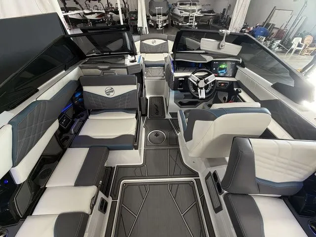 Slide: The Image of Interior of 2024 Tigé Ultré 25ZX with luxurious features. - 13