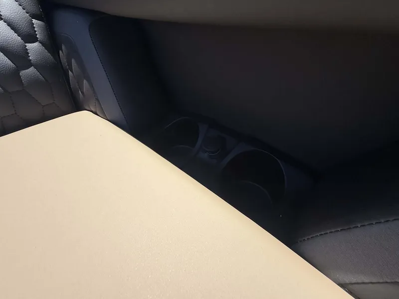 Slide: The Image of Interior of 2026 Sylvan L-3 DLZ Platnium with cup holders. - 35
