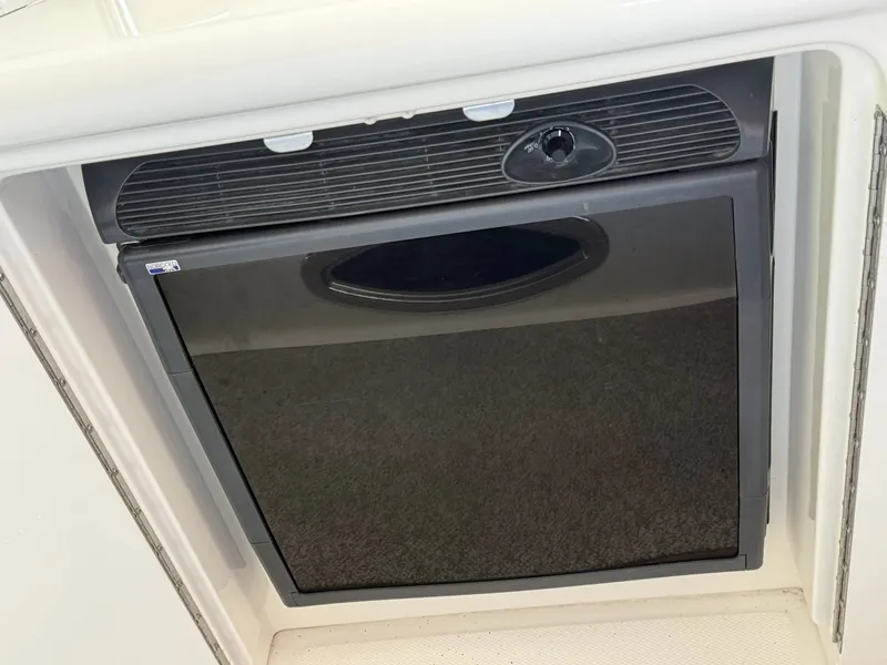 Slide: The Image of Refrigerator in 2008 Sea Ray 44 Sundancer boat. - 15