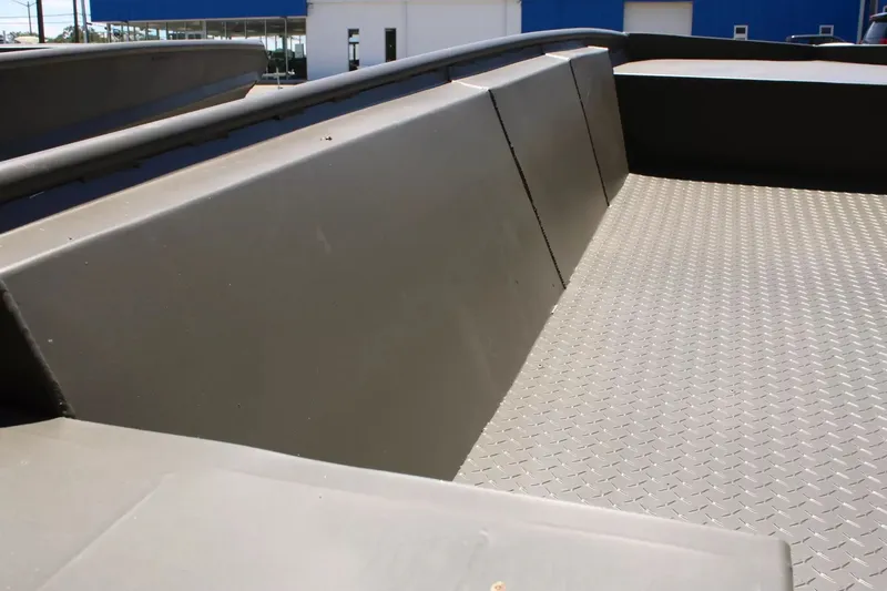 Slide: The Image of Interior view of WeldBilt 1652V boat, model year 2026. - 11