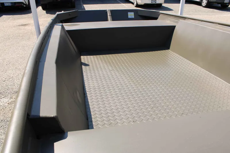Slide: The Image of Interior view of WeldBilt 1448V boat, model year 2026. - 12