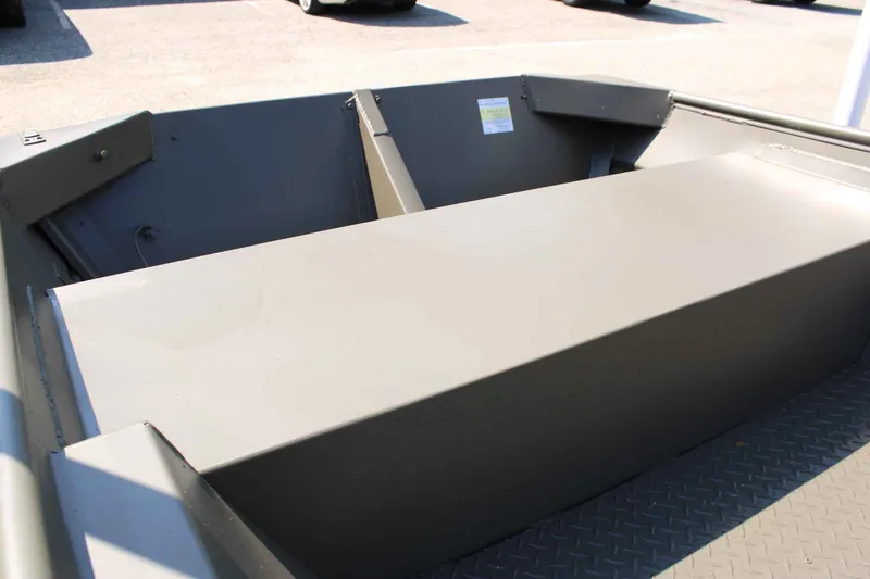 Slide: The Image of Interior view of WeldBilt 1448V boat, model year 2026. - 14