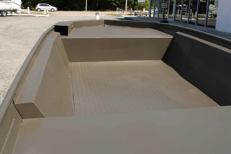 Slide: The Image of Interior view of WeldBilt 1448V boat, model year 2026. - 9