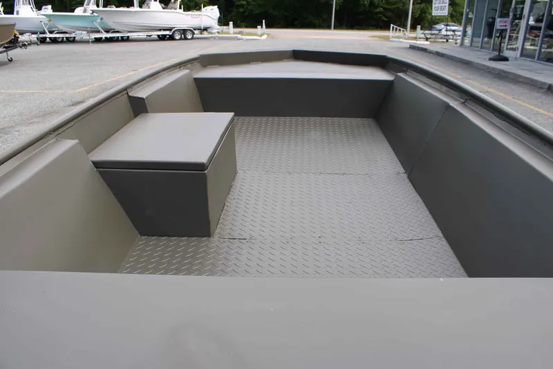 Slide: The Image of Interior view of WeldBilt 1448V boat, model year 2026. - 10
