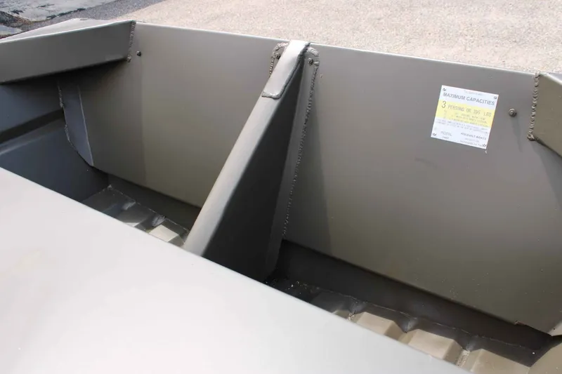 Slide: The Image of Interior view of WeldBilt 1448V boat, model year 2026. - 9
