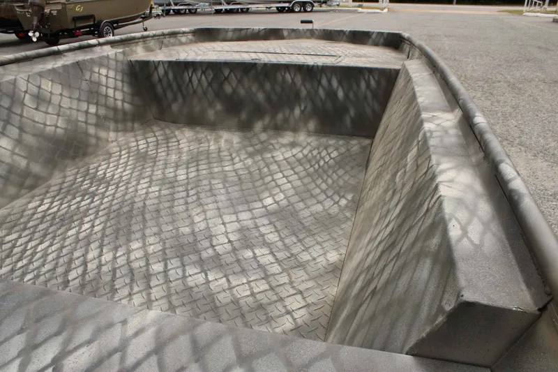 Slide: The Image of Interior view of WeldBilt 1448V boat, model year 2026. - 12