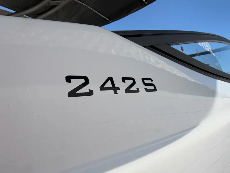 Slide: The Image of Close-up of Yamaha 242S boat, 2020 model. - 31