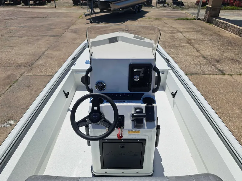 Slide: The Image of Interior view of Avid 18CC ROGUE boat, model year 2026. - 12