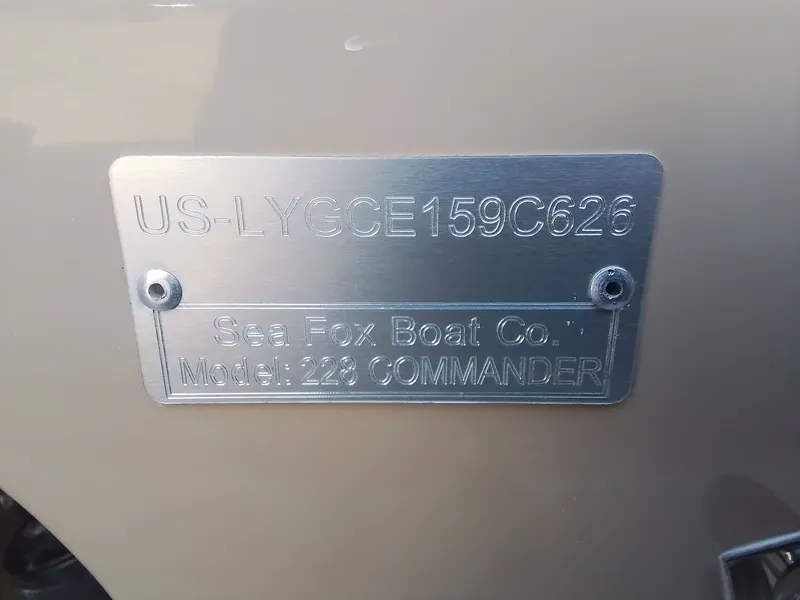 Slide: The Image of SEA FOX BOAT WORKS 228 COMMANDER 2026 - 22