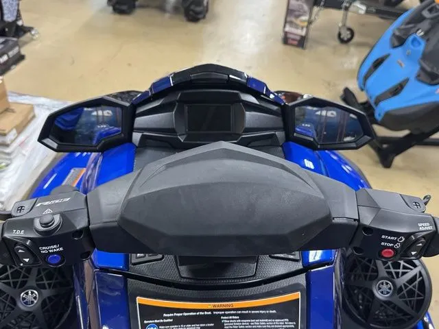 Slide: The Image of 2026 Yamaha WaveRunner VX Limited HO cockpit view, blue design. - 6