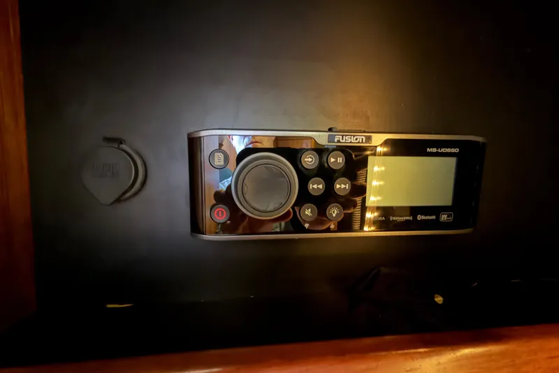 Slide: The Image of Fusion MS-UD650 audio system in 2013 Tiara Yachts 3600 Coronet. - 45