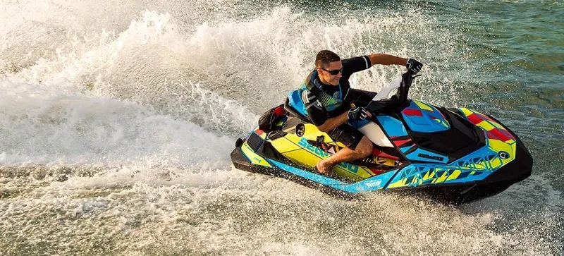 Slide: The Image of Sea-Doo Spark 3up 900 H.O. ACE w/ iBR & Convenience Package Plus 2016 - 8