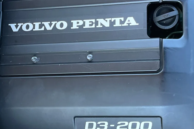 Slide: The Image of Volvo Penta D3-200 engine on 2017 Ranger Tugs R-27 boat. - 15