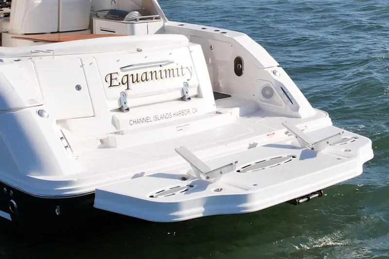 Slide: The Image of 2009 Sea Ray Sundancer 350 yacht at Channel Islands Harbor, CA. - 3