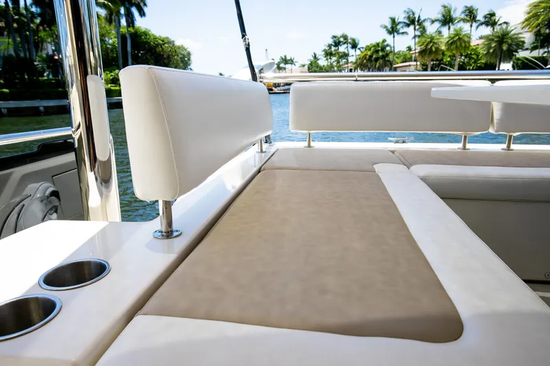 Slide: The Image of Luxurious seating on a 2017 Aquila 44 Yacht. - 30