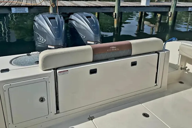 Slide: The Image of Transom seating closed and ready to fish! - 11