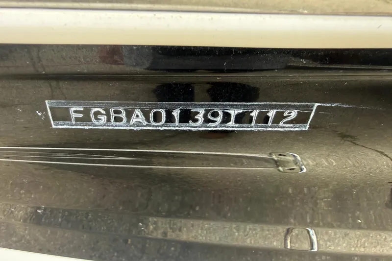 Slide: The Image of Hull identification number on 2012 Chaparral 18 H2O Sport boat. - 29