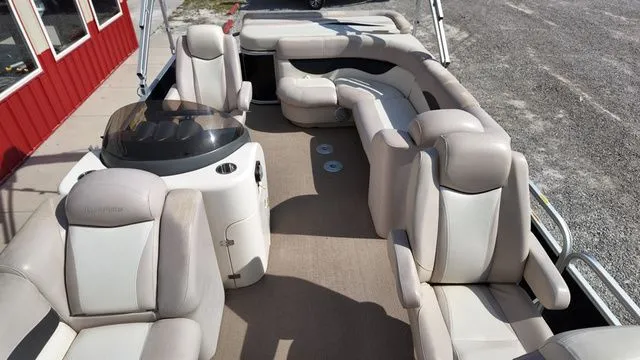 Slide: The Image of Aqua 23Ft Cruise Pontoon Powered By A 115HP Yamaha Four 2011 - 14