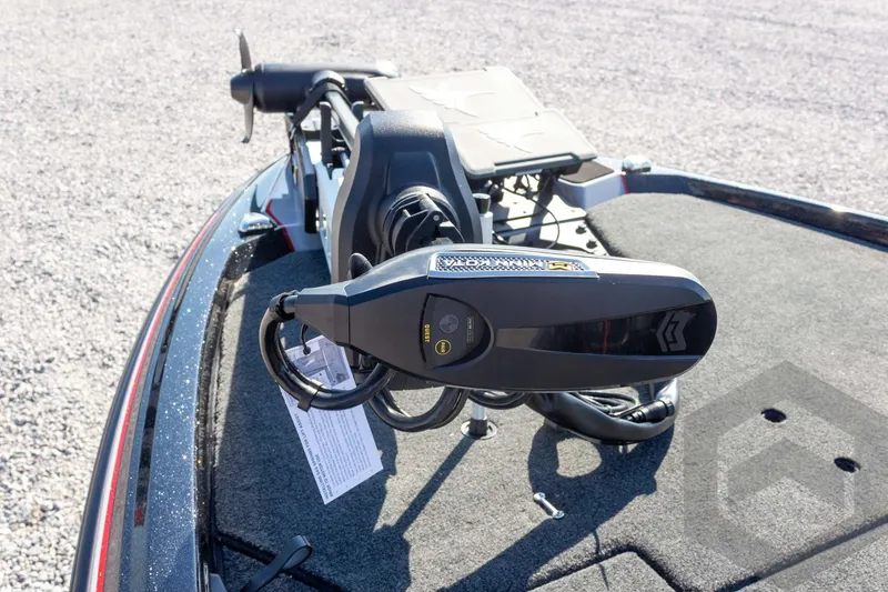 Slide: The Image of 2026 Skeeter ZXE20 boat with advanced trolling motor on deck. - 16
