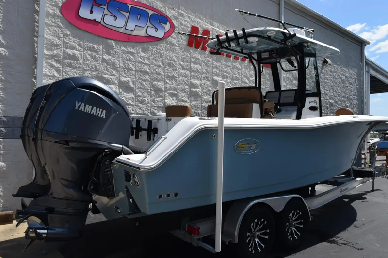 Slide: The Image of 2022 Sea Hunt Gamefish 27 boat with Yamaha engine at GSPS Marine dealership. - 4