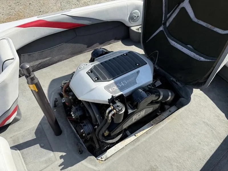 Slide: The Image of Engine compartment of a 2008 Nautique Ski Nautique 206 boat. - 14