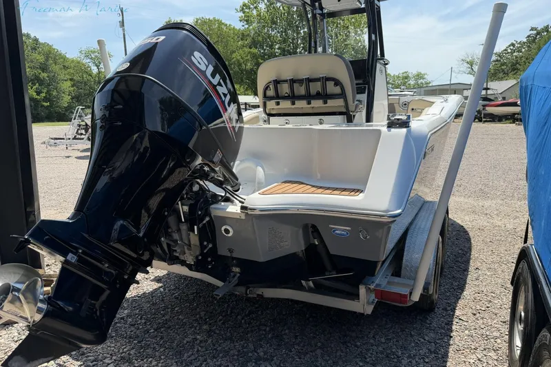 Slide: The Image of 2020 Tidewater 232 CC Adventure with Suzuki outboard motor. - 11