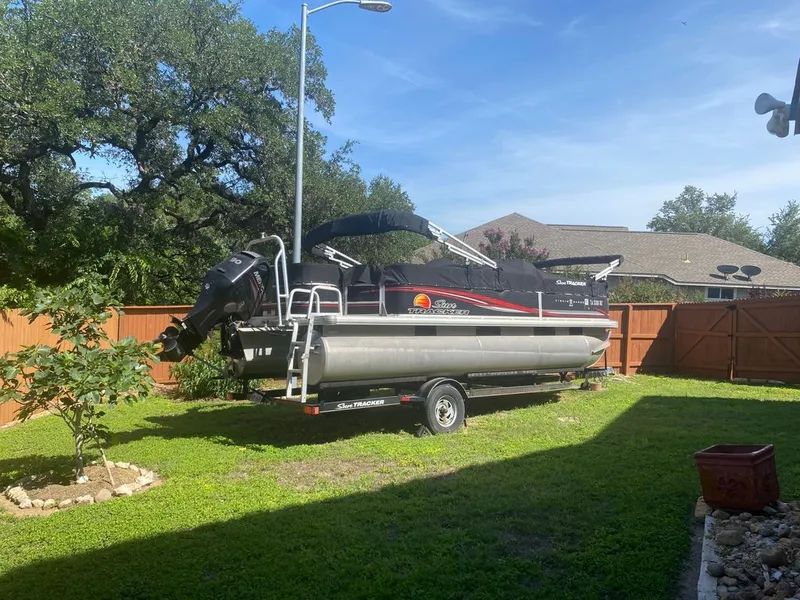 Slide: The Image of Sun Tracker Fishin Barge 2013 - 2