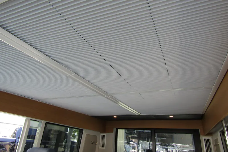 Slide: The Image of Interior ceiling of 2024 Nimbus Commuter 11 with modern design and lighting. - 38