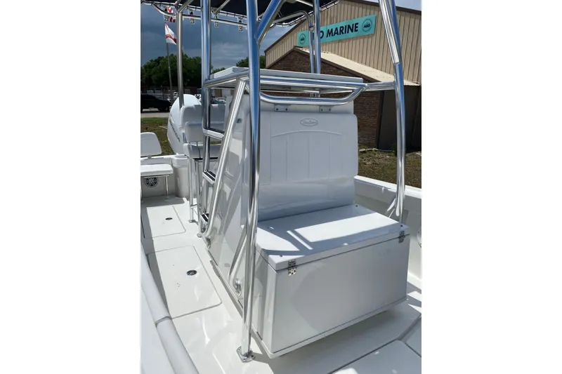 Slide: The Image of 2026 Pair Customs 21 Center Console MV boat with sleek design and modern features. - 7