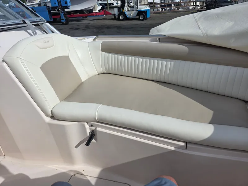 Slide: The Image of Grady-White Tournament 307 storage compartment open, 2009 model. - 28