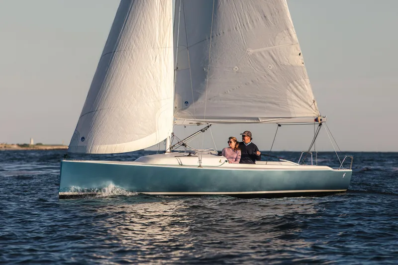 Slide: The Image of Sailboat J Boats J/7 2026 on calm waters. - 3