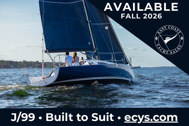 The Image of J Boats J/99 sailboat, available fall 2026, East Coast Yacht Sales. - 0