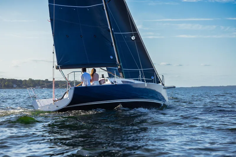 Slide: The Image of Sailboat J Boats J/99 2026 on open water. - 7