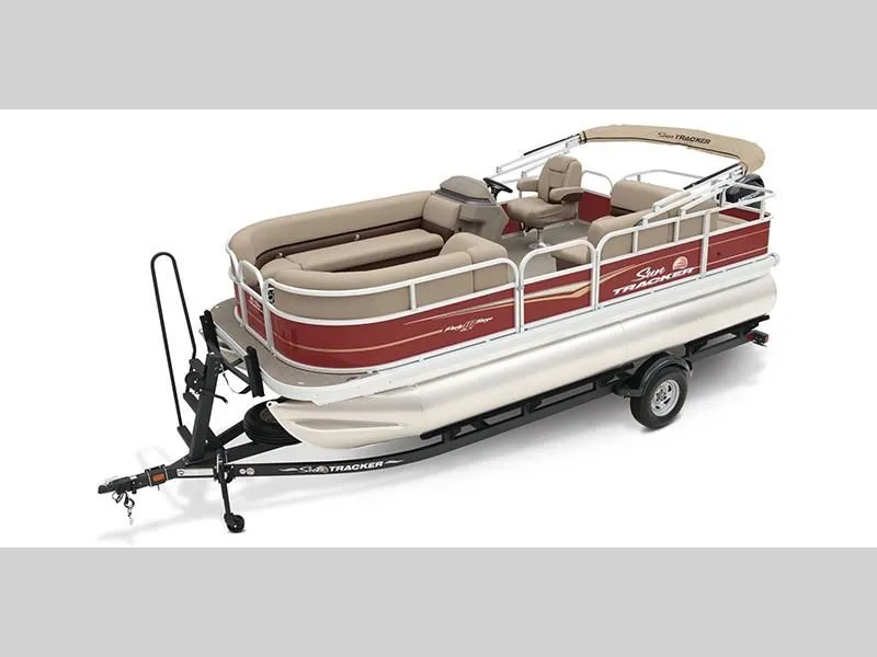 Slide: The Image of Party Barge 18 DLX 2024 - 25