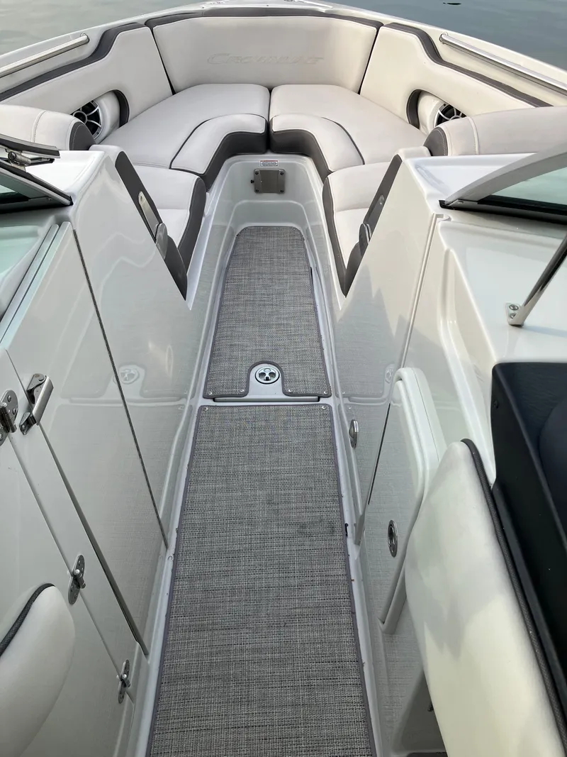 Slide: The Image of Interior of the 2023 Crownline 270 XSS boat. - 22